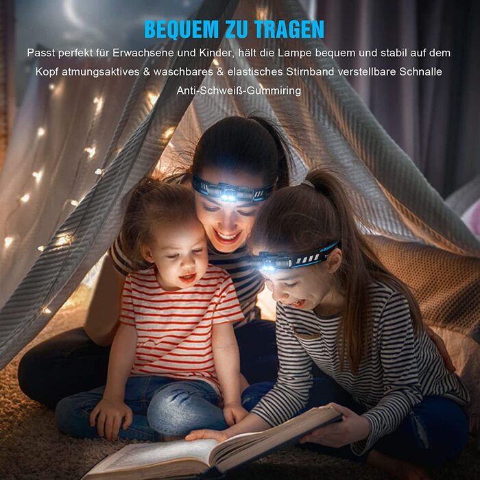 Налобний ліхтар TrustFire H5R, 600 лм, LED, водонепроникний, акумуляторний, для бігу, 5 режимів, з ремінцем