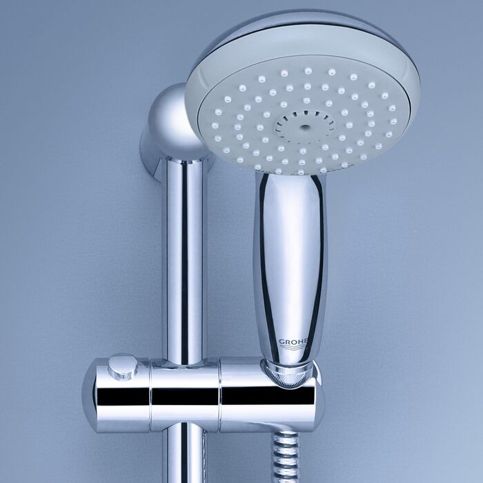 Ручна душова лійка GROHE Tempesta 100 з 3 режимами розпилення, хром (28261001)