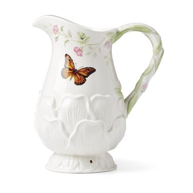 Керамічний декоративний глечик Lenox Butterfly Meadow з квітковим орнаментом