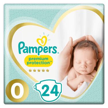 Підгузки Pampers Premium Protection, розмір 0, 48 шт.