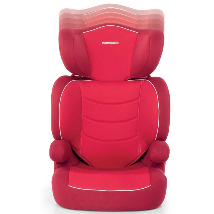Дитяче автокрісло Foppapedretti Time I-Size 100-150 см, 3-12 років, Isofix/ремінь, захист, комфорт, бежевий