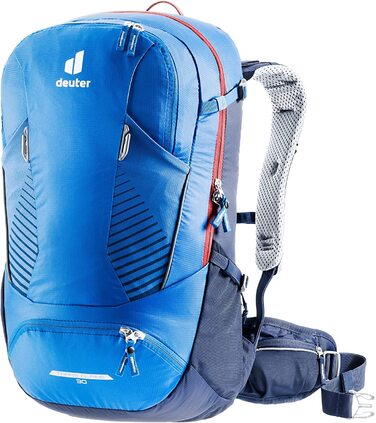 Рюкзак для велосипедистів Deuter Trans Alpine 30 л, синій, для подорожей і спорту