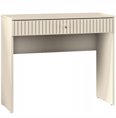 Туалетний столик ML Meble, відтінки бежевого, матовий, 92 x 78 x 40 см