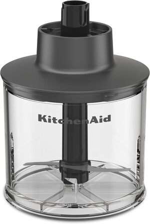 Блендер заглибний KitchenAid Go Cordless бездротовий, 1л, чорний (без акумулятора)