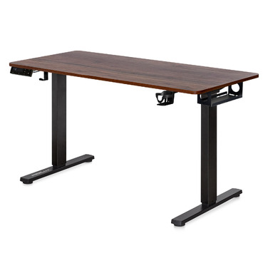 Стіл Mealux PowerDesk Duo XL Walnut (арт. EVO-252 Duo Walnut/B)