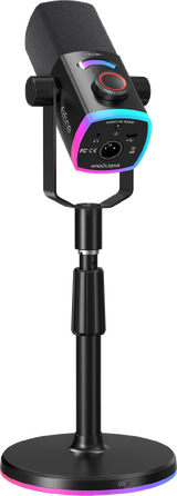 Мікрофон динамічний Fifine AM8PROS XLR/USB Black