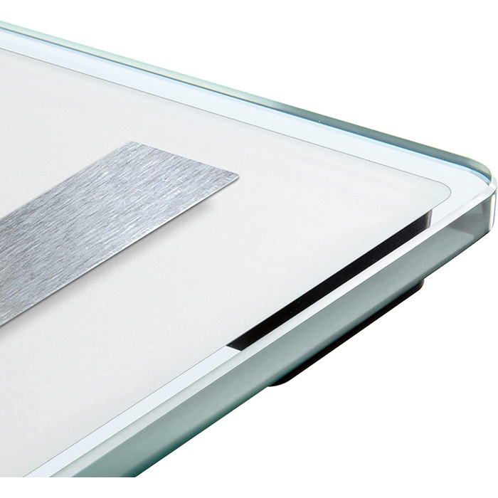 Цифрова вага Soehnle Shape Sense Control 200 для людей з великим LCD-дисплеєм, автоматичне вмикання та вимикання, плоска вага для тіла