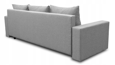 Диван BIRD Meble, 230 x 84 см, оббивка тканина, сірий