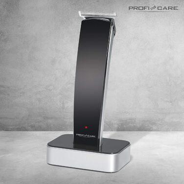 Машинка для стрижки волосся та бороди ProfiCare PC-HSM/R 3051, нержавіюча сталь, 5 довжин, чорна/срібляста, Direct Drive