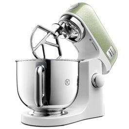 Кухонна машина Kenwood kMix Editions KMX760BC, 1000 Вт, чаша з нержавіючої сталі 5 л, набір для кондитерських виробів та захист від бризок, Зелений металік