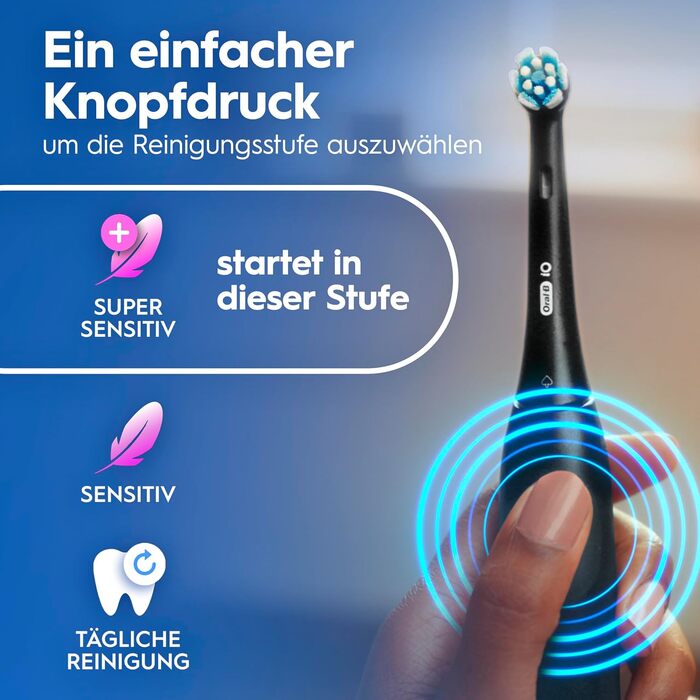 Електрична зубна щітка Oral-B iO Series 2, набір з 2 шт, Night Black та Forest Green