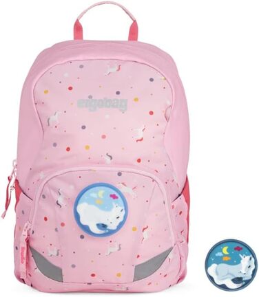 Дитячий рюкзак ergobag Ease Large 10 л, для садочка та відпочинку, 370 г, рожевий Fantasy