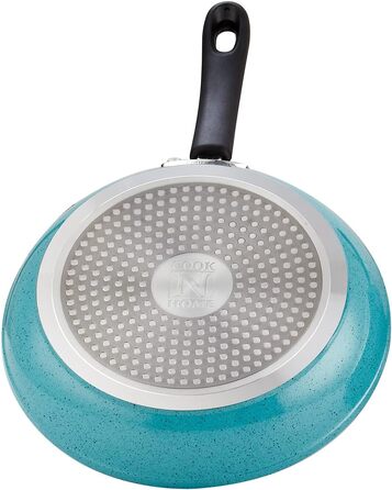 Набір посуду Cook N Home з антипригарним покриттям, з турбінними ручками, бірюзовий колір