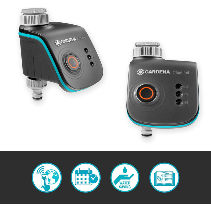 Gardena smart Water Control 19031-20: Розумний таймер поливу з додатком, захистом від заморозків для крапельного та дощувального поливу