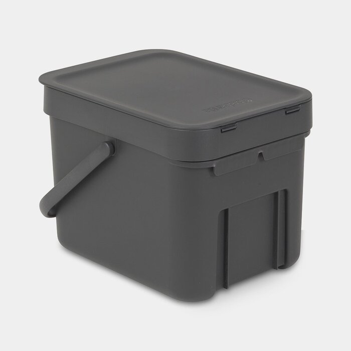 Контейнер для сміття сірий 6 л Sort&Go Brabantia