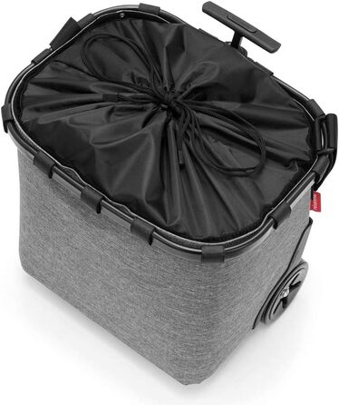 Сумка-візок reisenthel carrycruiser Plus Twist Silver з безкоштовним чохлом та захисною кришкою – шопер для покупок