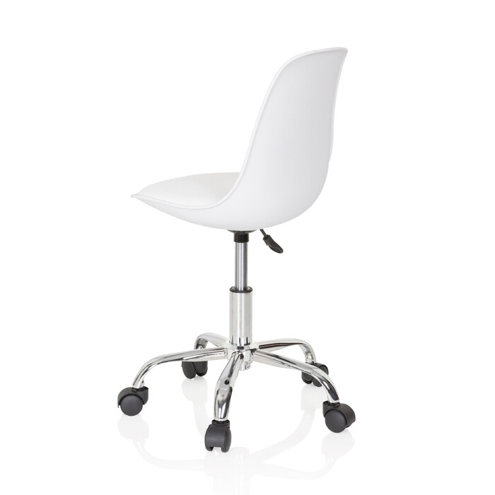 Дитячий стілець-оберталка FANCY II, білий, hjh OFFICE