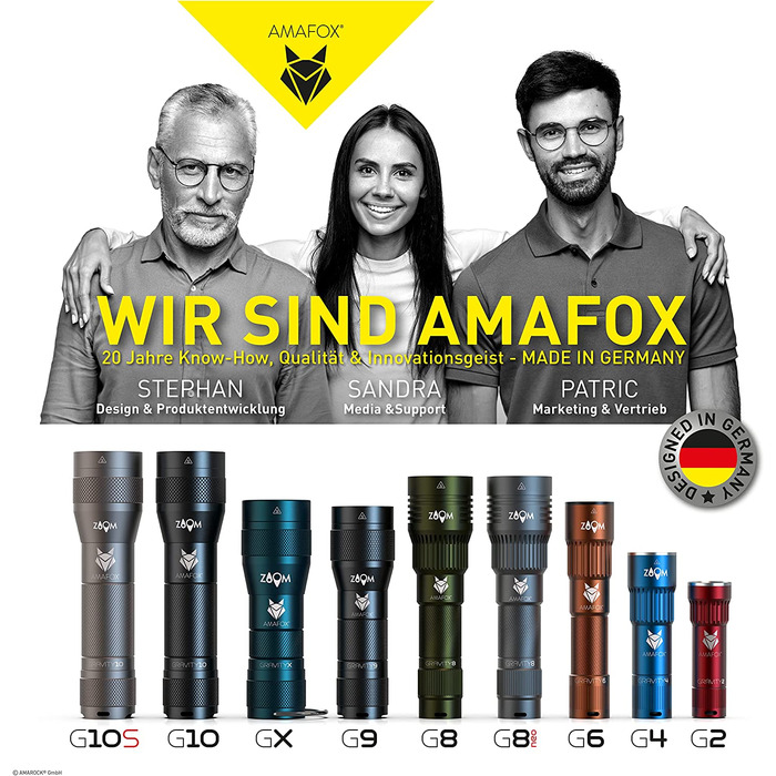 AMAFOX LUNA SPORT 2022 — LED налобний ліхтар для бігу, з заднім світлом і відбивачем, акумуляторний, надлегкий та зручний, антрацит