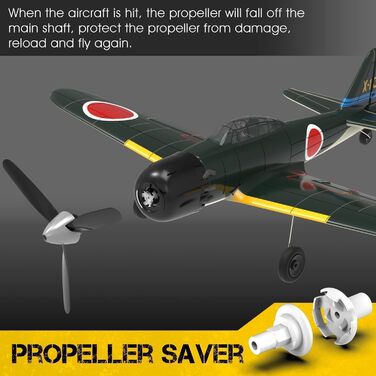 Літак на радіокеруванні VolantexRC 761-5 P51 Mustang RTF 4-канальний, для початківців, зі стабілізацією Xpilot та акробатичними режимами