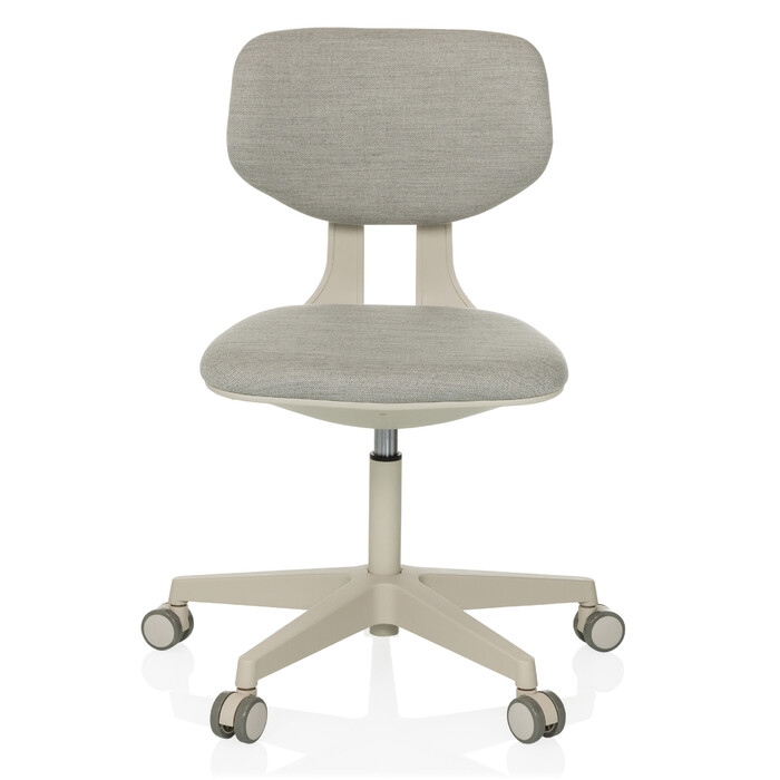 Дитячий письмовий стілець / дитячий стілець KID CLASSIC тканина сірий hjh OFFICE