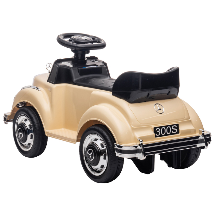 Дитячий каталок Mercedes-Benz Design 300 S Design, Бежевий