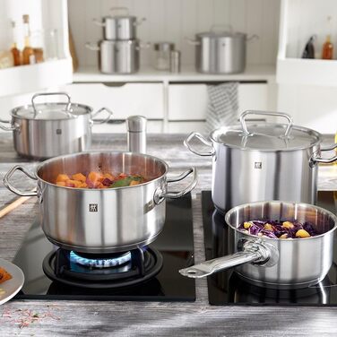 Набір каструль Zwilling TWIN Classic, 5 предметів, нержавіюча сталь