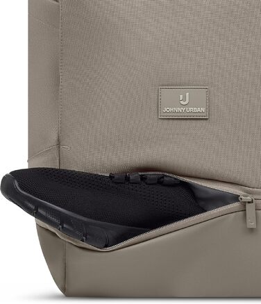 Рюкзак для ноутбука Johnny Urban Finn Large бежевий (Desert Grey) для жінок та чоловіків