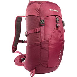 Рюкзак для туризму Tatonka Hike Pack 22 л з вентильованою спинкою та дощовиком, легкий і зручний, бордовий