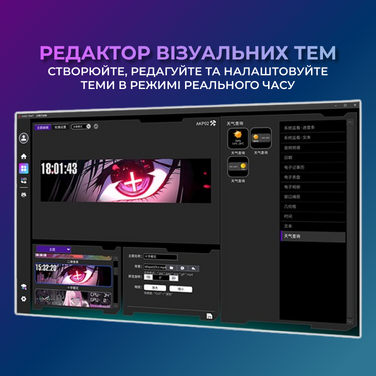 Інформаційний IPS-дисплей Ajazz AKP02-B