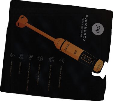 Блендер ForceBlend F2 5в1, 1500 Вт, XL ніж, 600 мл, нержавійка, для дитячого харчування