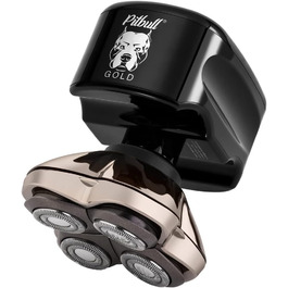 Чоловіча електробритва Skull Shaver Pitbull Gold Pro USB чорна