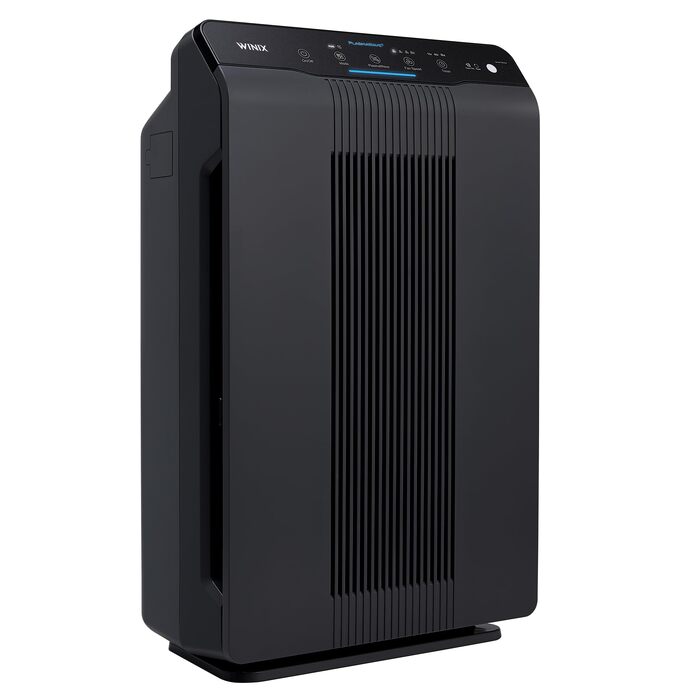 Очищувач повітря Winix 5500-2 для алергіків та курців, PlasmaWave, CADR 390м³/год, до 99м², датчик якості повітря, авто- та нічний режими, чорний