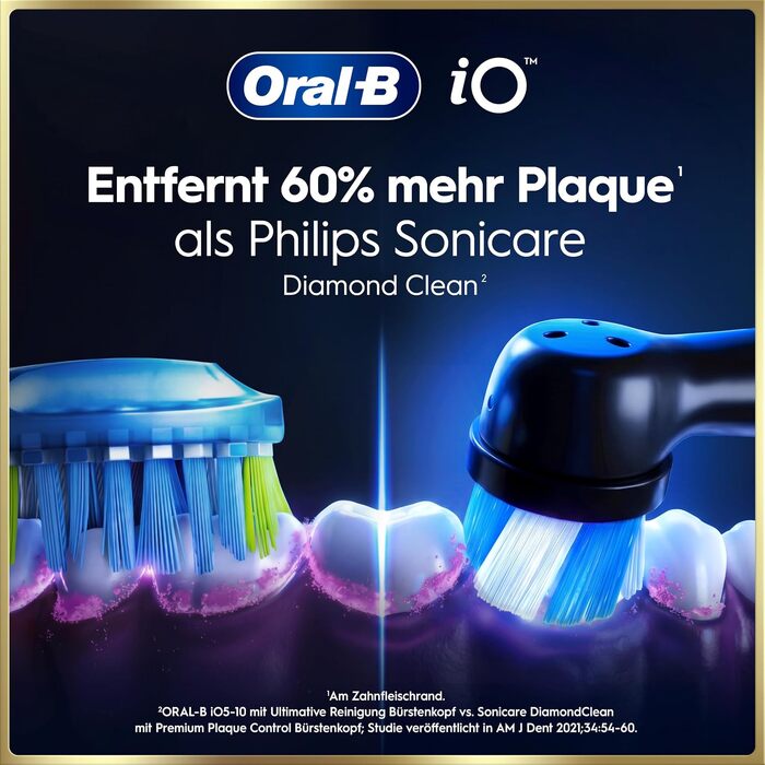 Електрична зубна щітка Oral-B iO Series 9, Black Onyx, чорна (1 шт.)