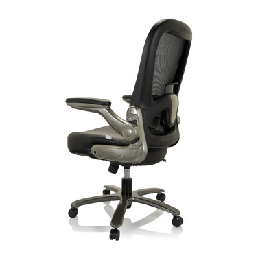 Надміцне крісло / офісне крісло INSTRUCTOR T I Titan XXL сітка / шкіра чорна hjh OFFICE