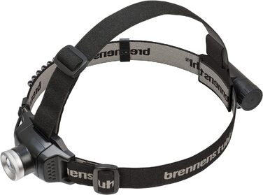 Світлодіодний налобний ліхтар Brennenstuhl LuxPremium з акумулятором, червоним світлом, IP44, 250 люмен, чорний, USB зарядка, CREE LED, до 30 годин роботи