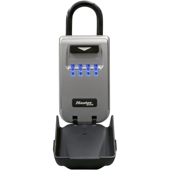 Сейф-бокс для ключів Master Lock 5415D, посилений сталевий корпус (цинк), настінний, яскравий колір (набір 2 шт.)
