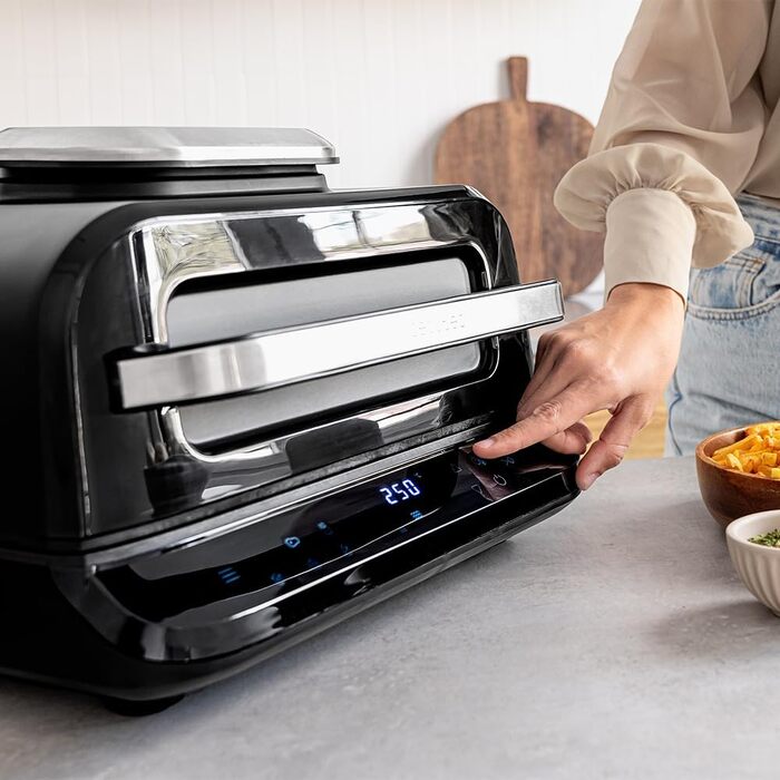 Аерофритюрниця-гриль Cecotec Cecofry FireDome 6000, 6 л, 2400 Вт, 6 режимів приготування, 4 рівні гриля, з термостатом та датчиком температури