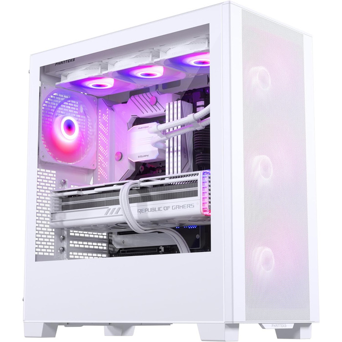 Комп'ютерний корпус Phanteks XT Pro Ultra з білим загартованим склом і D-RGB підсвіткою