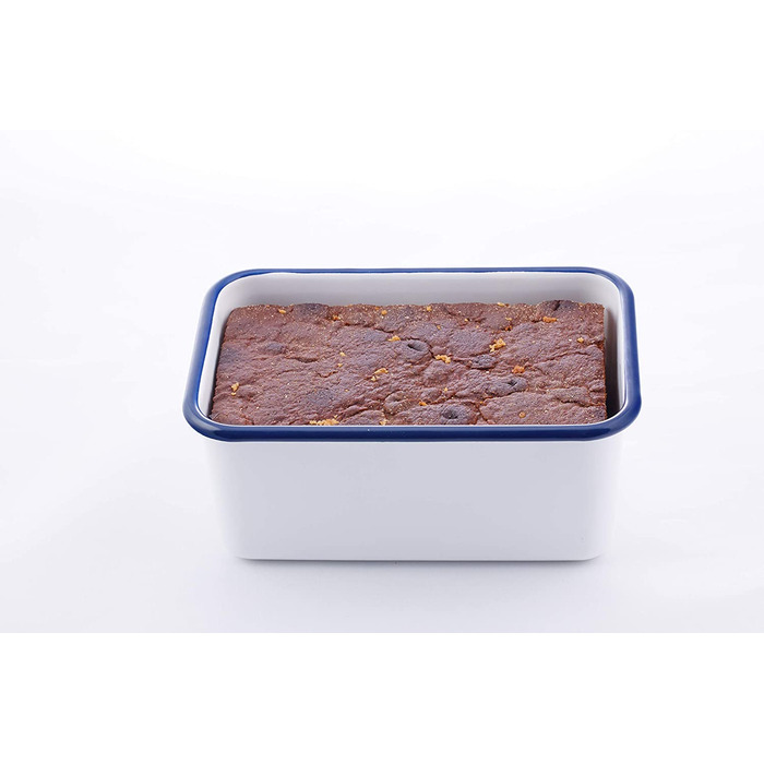 Емальований контейнер HoneyWare CLASSIC LINE 2,8 л з кришкою, висока, для зберігання їжі, термостійкий до 400°C, підходить для духовки, плити, гриля