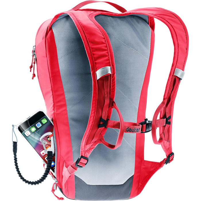 Альпіністський рюкзак Deuter Gravity Pitch 12 л, гібіскус-графіт