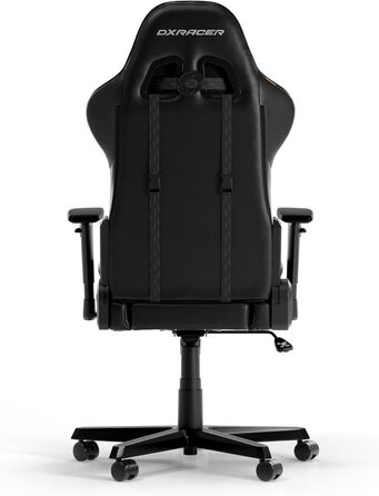 Ігрове крісло DXRacer Formula L чорне, штучна шкіра, оригінал