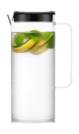 Скляний глечик для води Bodum MELIOR, прозорий, 1.2 л