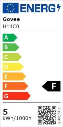 Розумна LED лампа Govee Smart Edison E27 RGBWW, 500лм, димнування, форма ST64, набір 2 шт