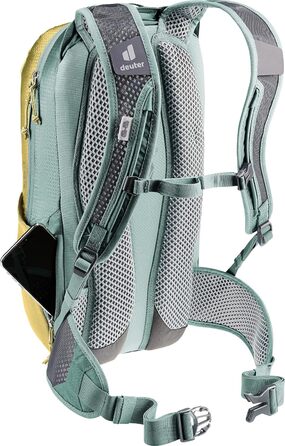 Велосипедний рюкзак Deuter Race 12, 12 л, жовто-зелений
