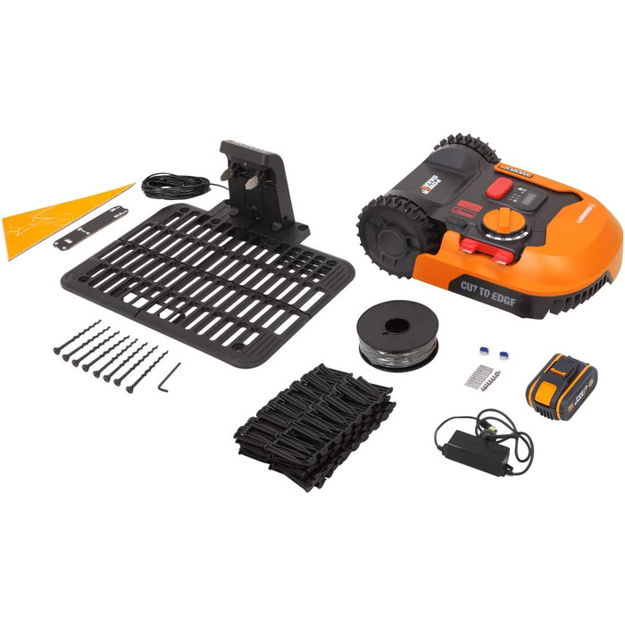 Робот-газонокосарка WORX Landroid L WR153E для великих газонів до 1500 м², акумуляторна, автоматична косарка