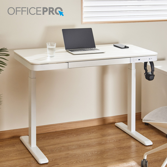Комп’ютерний стіл з електрорегулюванням висоти OfficePro ODE111W