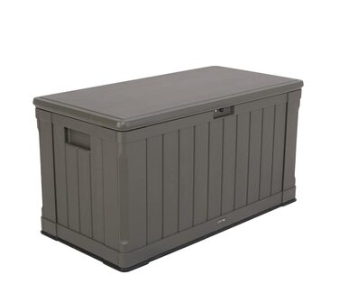 Садовий ящик Lifetime 60089 Ultra-Resistente 127x64x67 см коричневий UV100 - пластиковий контейнер для саду