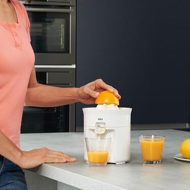 Цитрусовий прес Braun Tribute CJ 3050 White (0.35 л, 60 Вт) - Електричний прес для цитрусових