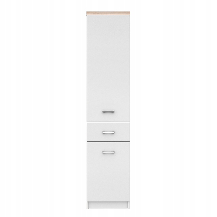 Стелаж Mebelbos Top Mix, білий, 40 x 183 x 33 см