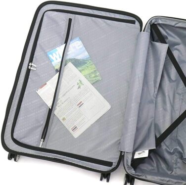 Валіза American Tourister Soundbox Spinner L, розширювана, 97 см, 110 л, жовта, TSA замок